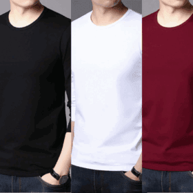 ৩ পিছ ফুল স্লিফ টি-শার্টের কম্বো