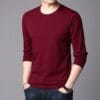 Premium Merun Color Cotton T-Shirt