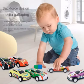 24 pc Mini Cartoon Car