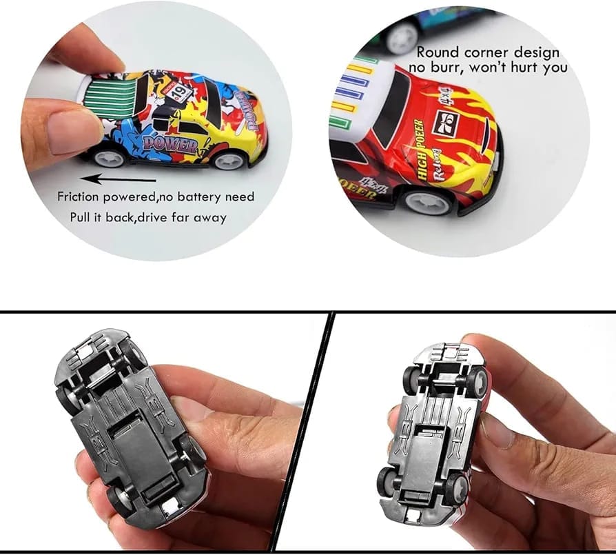 24 pc Mini Cartoon Car - Image 2