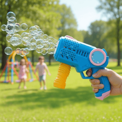 Automatic Bubble Gun Toy for Kids